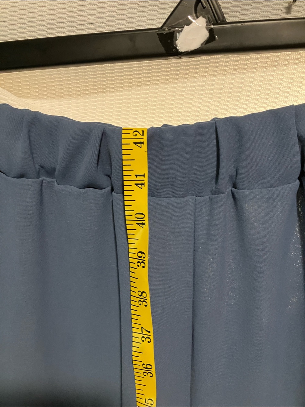 Flowing Layered Chiffon Trousers Set - Dusty Blue - Picture 12 of 16